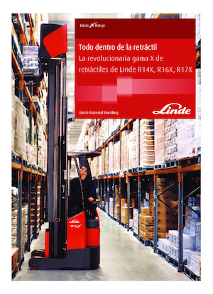 Elektrické retraky Linde R16X triplex