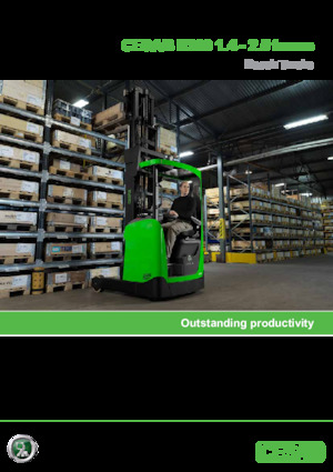 Elektrické retraky Cesab R314