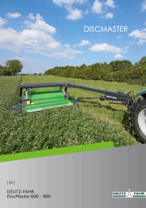 Zadní diskové žací lišty s kondicionérem DEUTZ-FAHR DiscMaster 632 T Pro