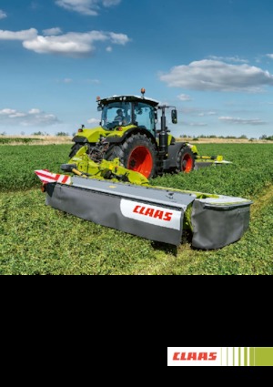 Zadní diskové žací lišty s kondicionérem Claas Disco 2750 C
