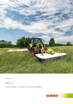Zadní diskové žací lišty s kondicionérem Claas Disco 2750 C