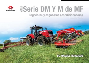 Zadní diskové žací lišty s kondicionérem Massey Ferguson DM367 TL-V-RC
