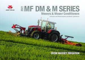 Zadní diskové žací lišty s kondicionérem Massey Ferguson DM265 TL-V-RC