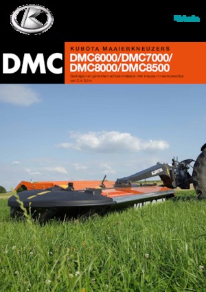 Zadní diskové žací lišty s kondicionérem Kubota DMC6028N 