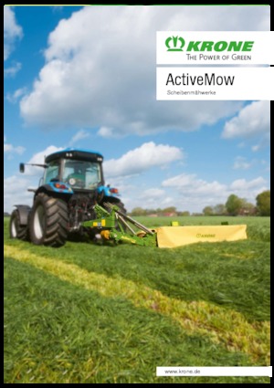 Zadní diskové žací lišty bez kondicionéru Krone ActivMow R 200