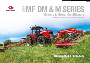 Zadní diskové žací lišty bez kondicionéru Massey Ferguson DM306 TL