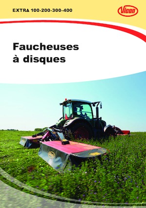 Zadní diskové žací lišty bez kondicionéru Vicon Extra 436 H