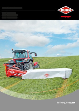 Zadní diskové žací lišty bez kondicionéru Kuhn GMD 315 FF