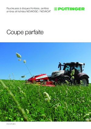 Zadní diskové žací lišty bez kondicionéru Pöttinger NovaCat 352 CF