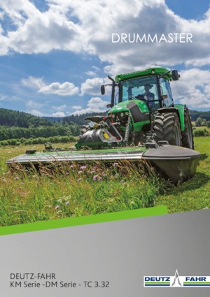 Zadní bubnové žací lišty s kondicionérem DEUTZ-FAHR DrumMaster 631