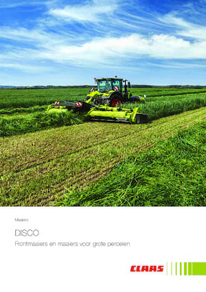 Zadní diskové žací lišty s kondicionérem Claas Disco 8500 C Trend