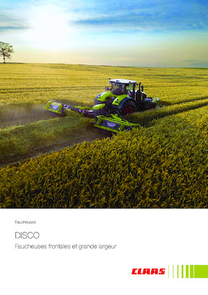 Zadní diskové žací lišty s kondicionérem Claas Disco 9700 C Auto Swather