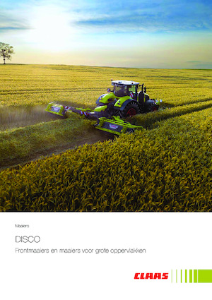 Zadní diskové žací lišty s kondicionérem Claas Disco 9700 C Business