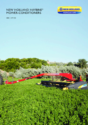 Zadní diskové žací lišty s kondicionérem New Holland 488