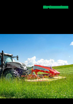 Zadní diskové žací lišty s kondicionérem Pöttinger NovaCat 352 RC