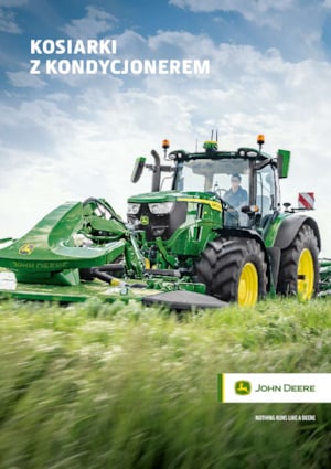 Zadní diskové žací lišty s kondicionérem John Deere R310R
