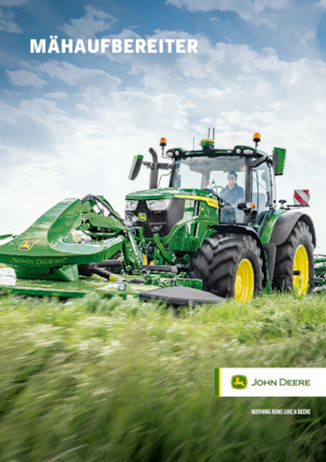 Zadní diskové žací lišty s kondicionérem John Deere R350R