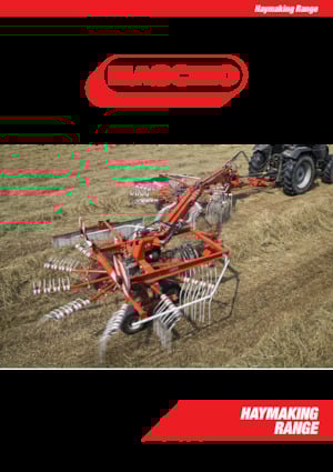 Zadní diskové žací lišty bez kondicionéru Maschio Debora Pro 300