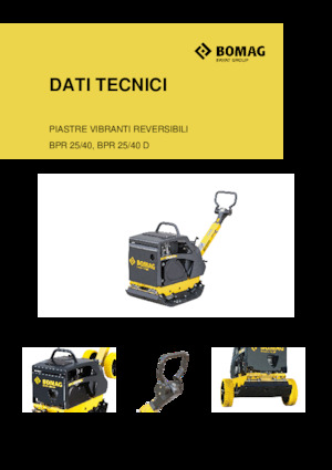 Reverzní vibrační desky Bomag BPR 25/40