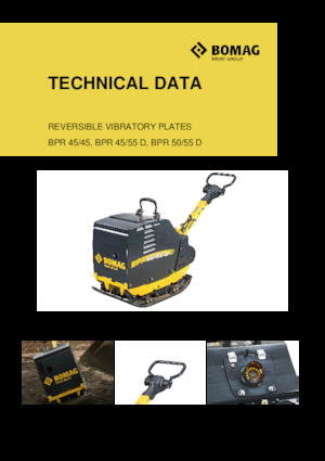 Reverzní vibrační desky Bomag BPR 45/45