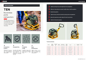 Reverzní vibrační desky Enar TEN 3040DH
