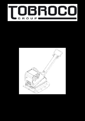 Reverzní vibrační desky Samac TR55DE