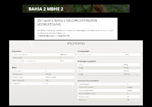 Zahradní traktory a ridery Etesia BAHIA 2 MBHE 2