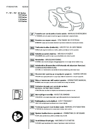 Zahradní traktory a ridery Stiga Estate 792 W