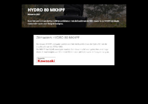 Zahradní traktory a ridery Etesia HYDRO 80 MKHPF