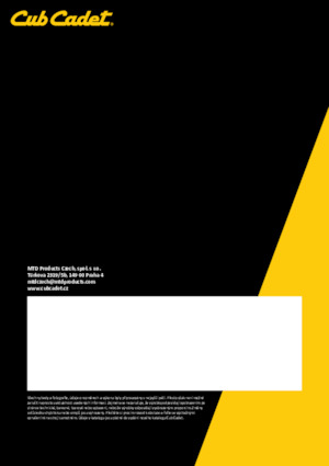 Zahradní traktory a ridery Cub Cadet LR1 MS76