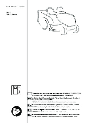 Zahradní traktory a ridery Mountfield MTF 72H