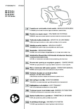 Zahradní traktory a ridery Mountfield MTF 98M SD