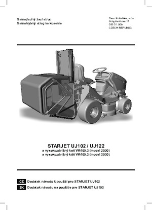 Zahradní traktory a ridery SECO Starjet P6 4x4 Pro