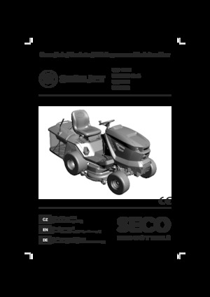 Zahradní traktory a ridery SECO Starjet P6