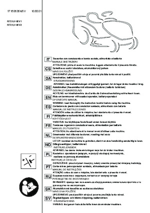 Zahradní traktory a ridery Stiga Swift 372e