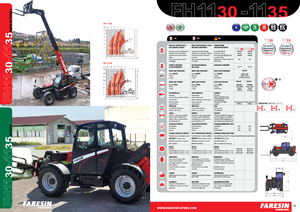 Teleskopické manipulátory Faresin Handlers 11.35