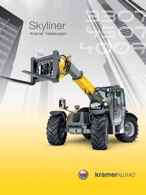 Teleskopické manipulátory Kramer 3307