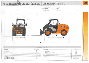 Teleskopické manipulátory JCB 515-40