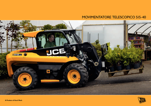Teleskopické manipulátory JCB 515-40