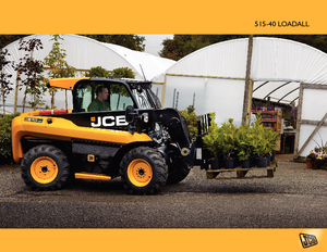 Teleskopické manipulátory JCB 515-40