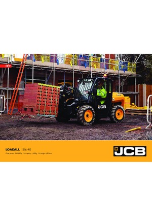 Teleskopické manipulátory JCB 516-40