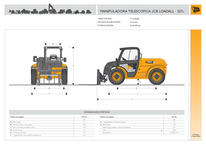 Teleskopické manipulátory JCB 527-55