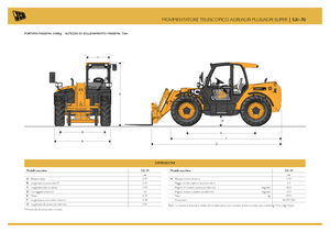 Teleskopické manipulátory JCB 531-70
