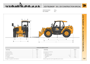 Teleskopické manipulátory JCB 531-70
