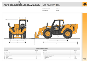 Teleskopické manipulátory JCB 532-120