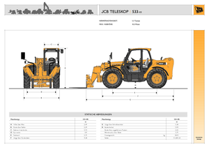 Teleskopické manipulátory JCB 533-105