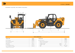 Teleskopické manipulátory JCB 533-105