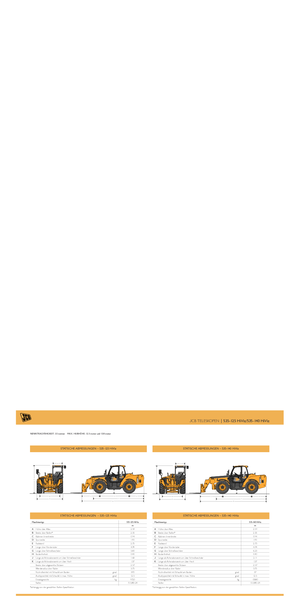 Teleskopické manipulátory JCB 535-125 HiViz