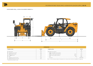 Teleskopické manipulátory JCB 535-95