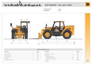 Teleskopické manipulátory JCB 535-95